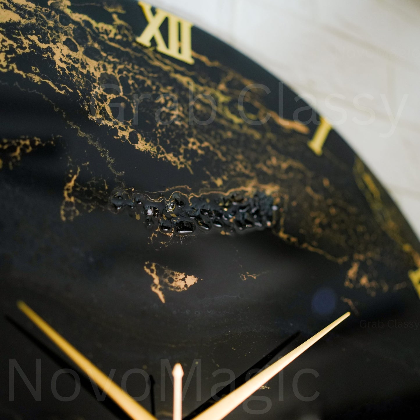 Black Desert Large Silent Clock