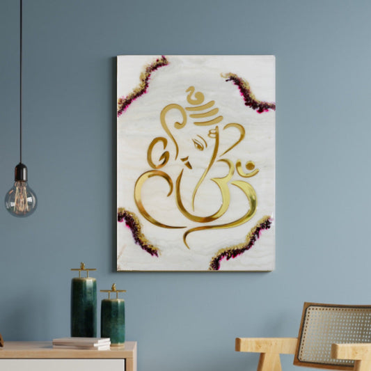 Wall Art Mantra "Shri Om Ganesh" 45 x 60