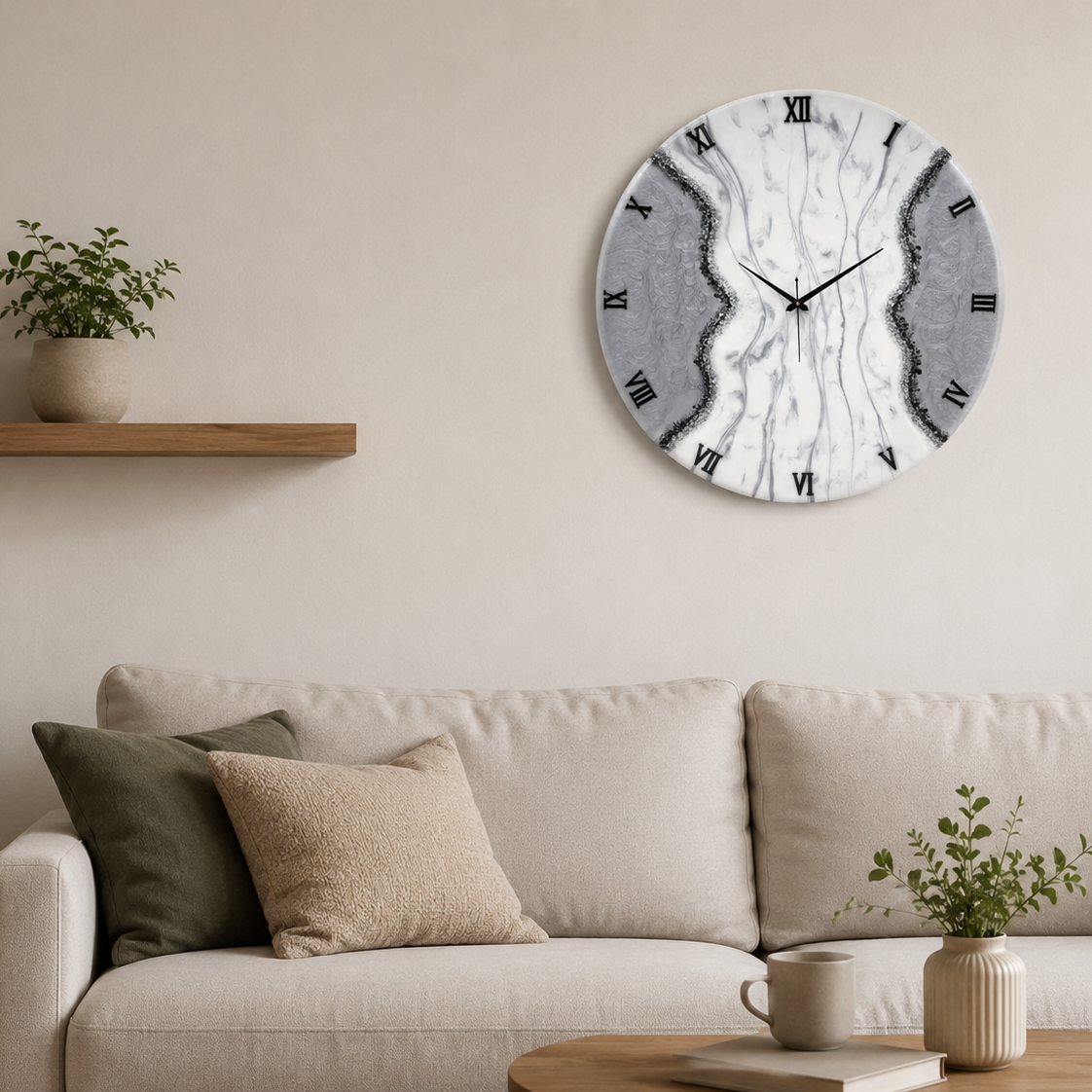 Moonstone Clock