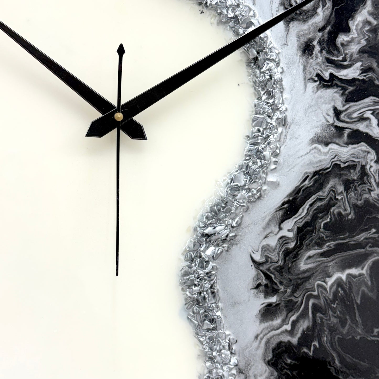 Black Smoke Clock Large 27 Inches(CS)