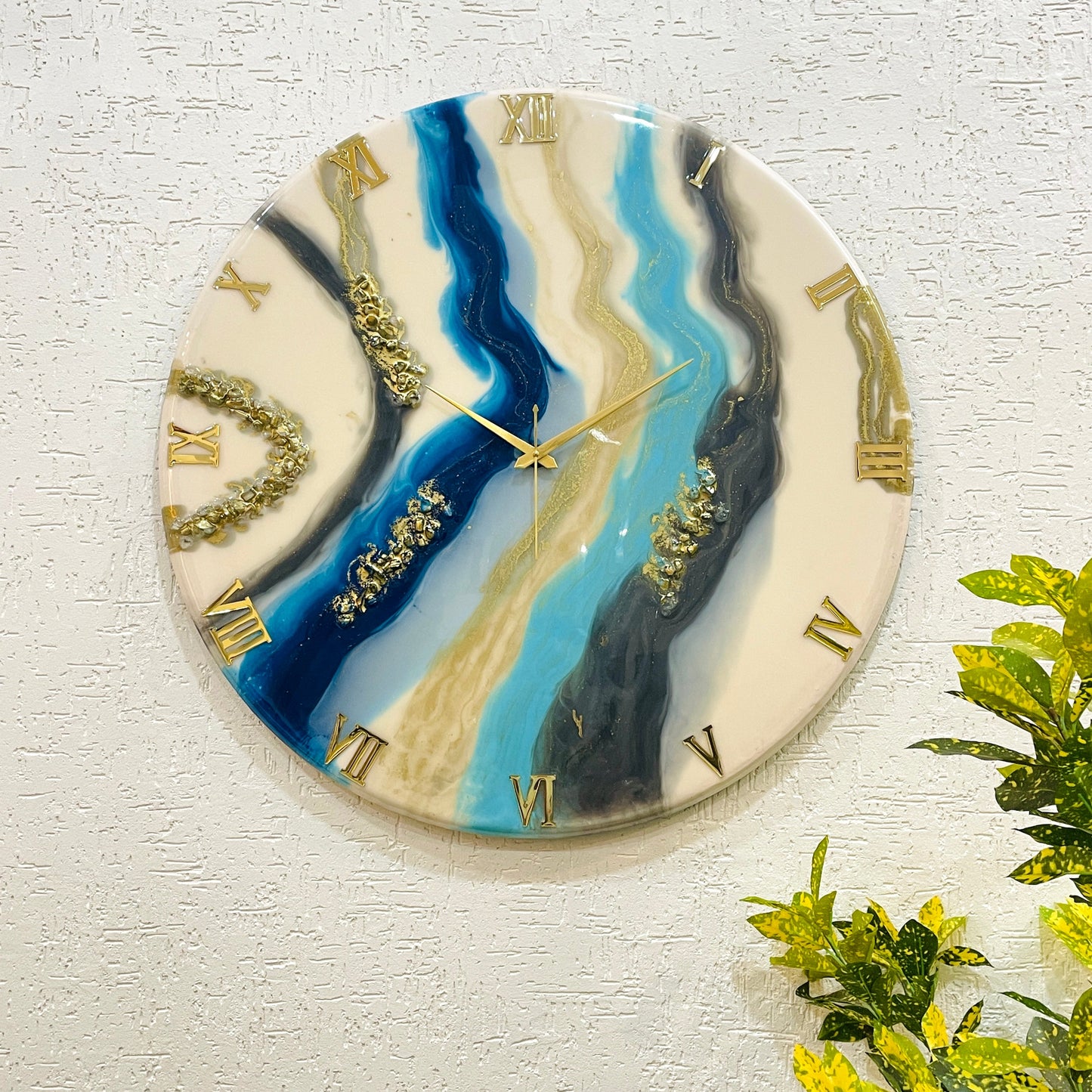 Calm River Clock Large 27 Inches
