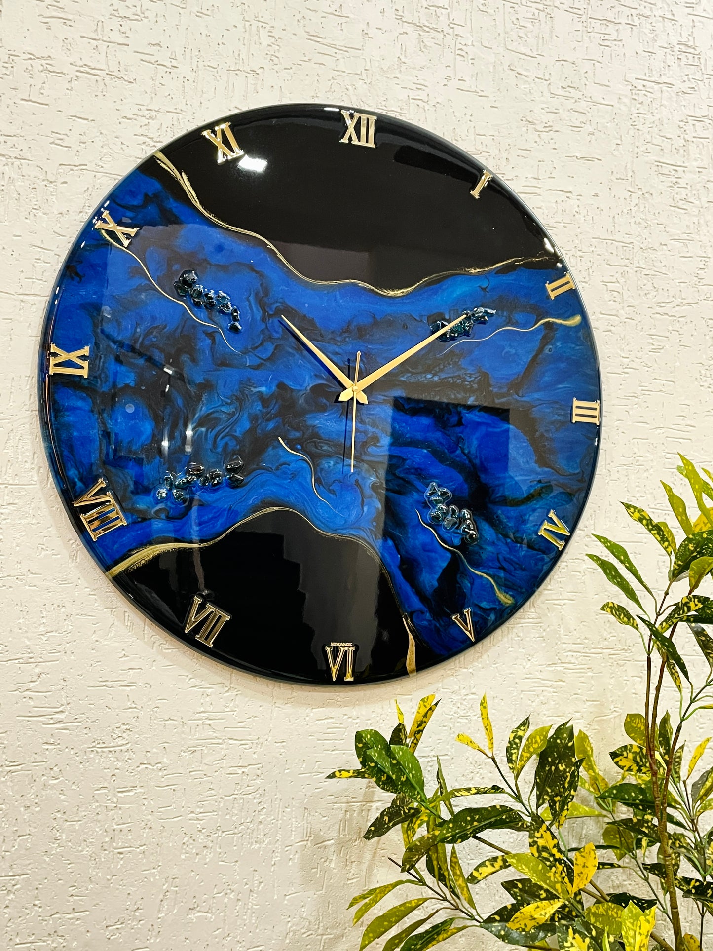 Deep Ocean Large Silent Clock 27 Inches