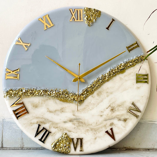 Grey Peak Silent Clock