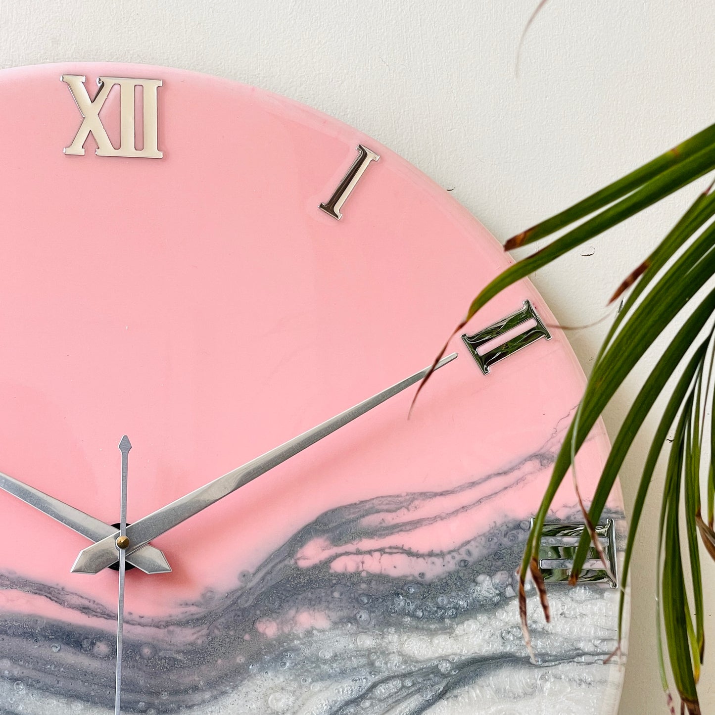 Blush Pink Silent Clock