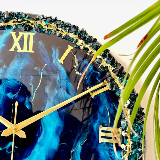 Blue Thunder Silent Clock