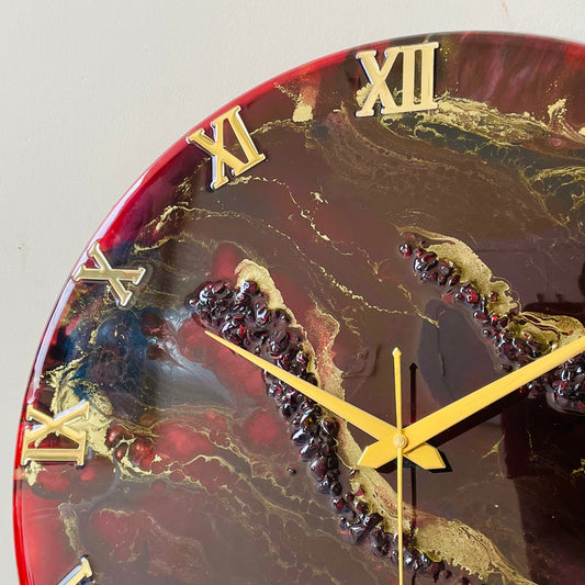 Red Desert Silent Clock 17.5 inches