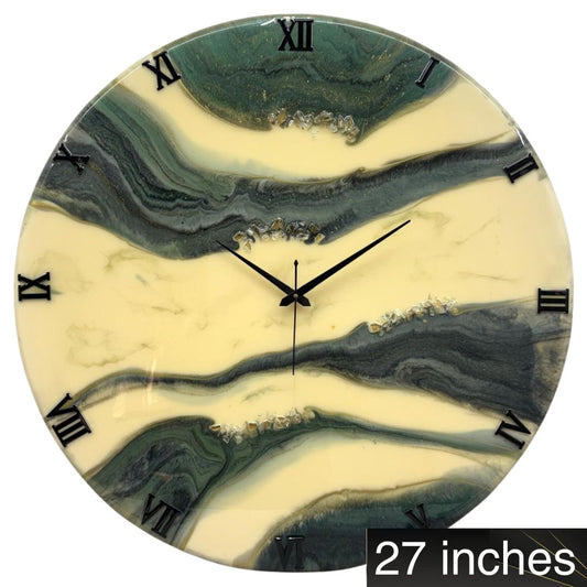 Black Olive 27 Inches Clock (CS)