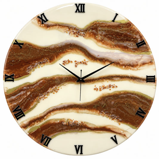 Coco Fall Inches Clock (CS)