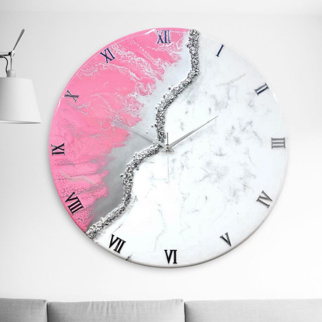 Luxury Resin Wall Clock – Novo Magic