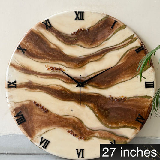 *Choco falls Clock Large 27 Inches(CS)