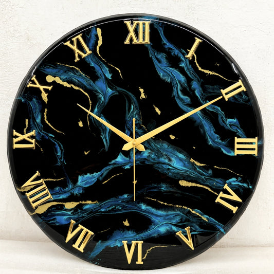 *Blue Blast Clock 17.5 inches(CS)