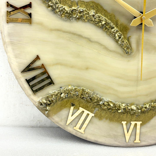 Desert (Y) silent clock 17.5 inches (CS)