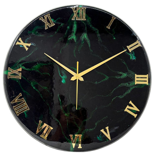 Green St clock 17.5 inches (CS)