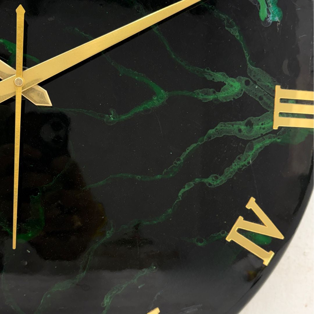 Green St clock 17.5 inches (CS)