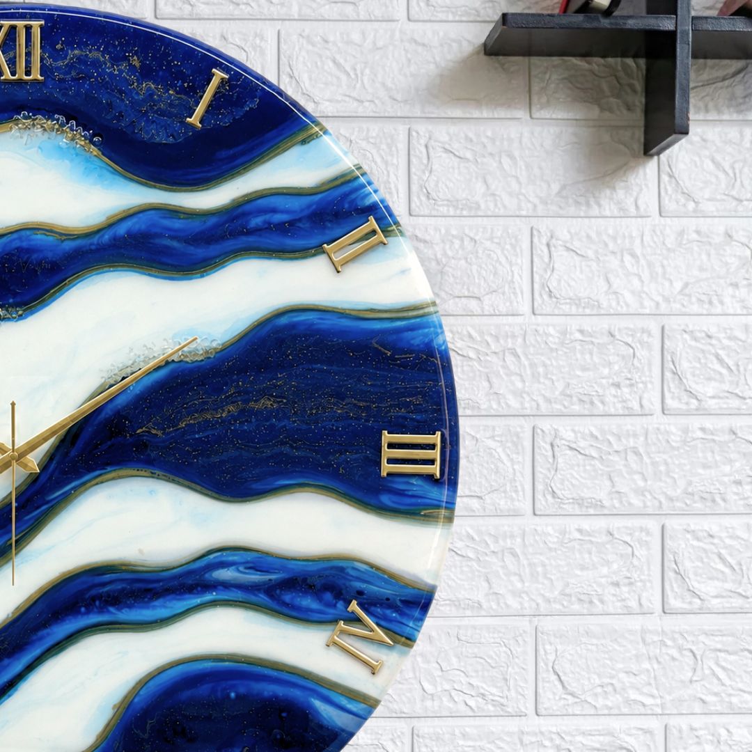 Calm Ocean Clock 17.5 inches