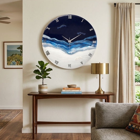 Imperial Ocean Silent Clock 17.5 inches