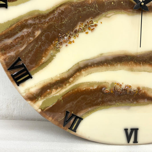 Coco Fall Inches Clock (CS)