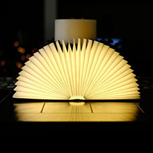 Magical Rechargeable Folding Lamp Portable Night Lamp (Warm White)