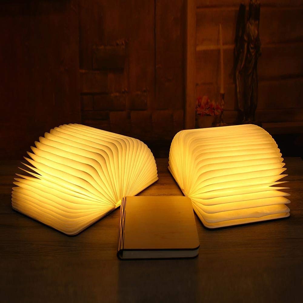 Magical Rechargeable Folding Lamp Portable Night Lamp (Warm White)