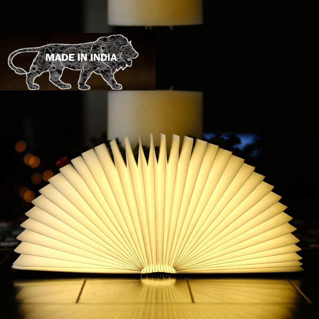 Magical Rechargeable Folding Lamp Portable Night Lamp (Warm White)