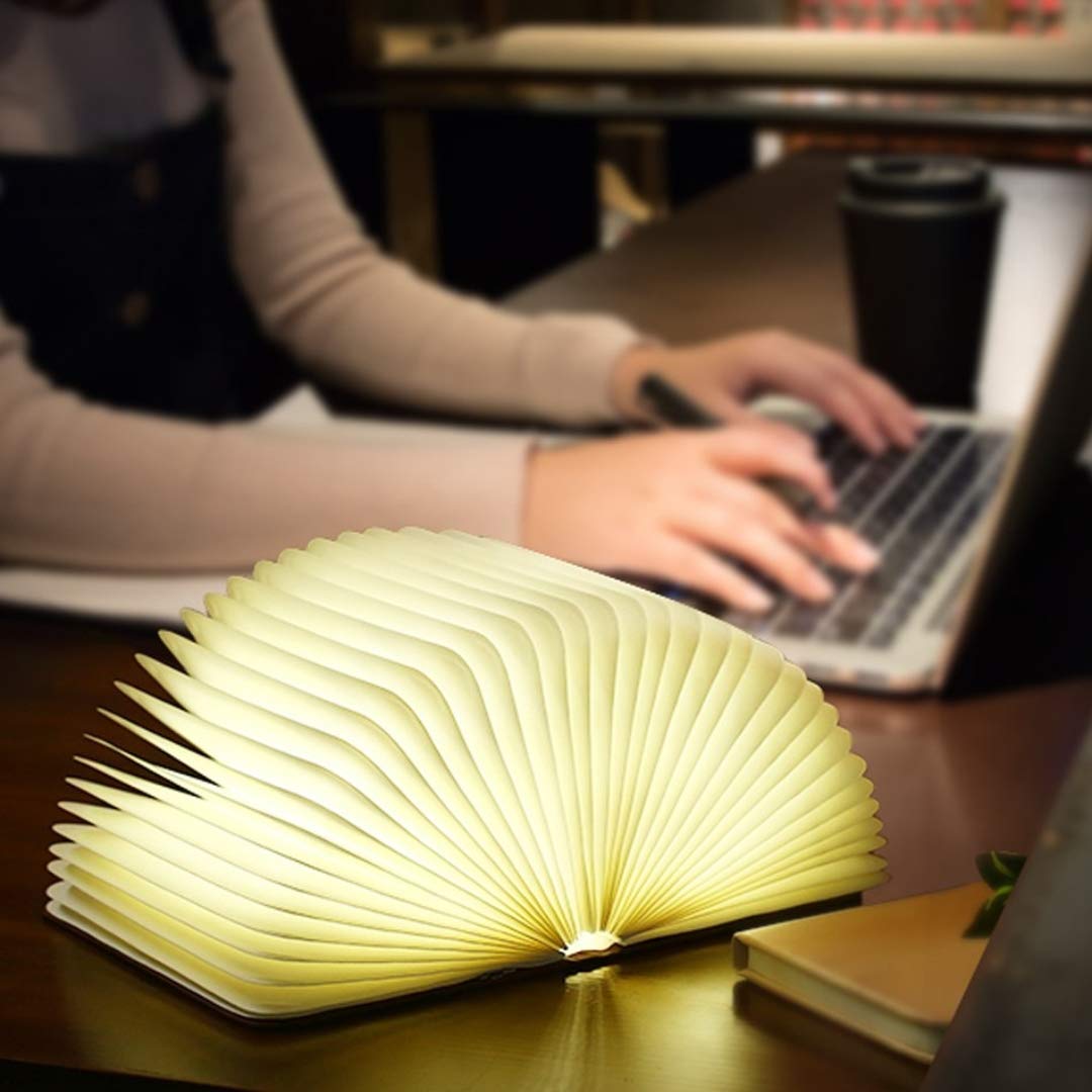 Magical Rechargeable Folding Lamp Portable Night Lamp (Warm White)