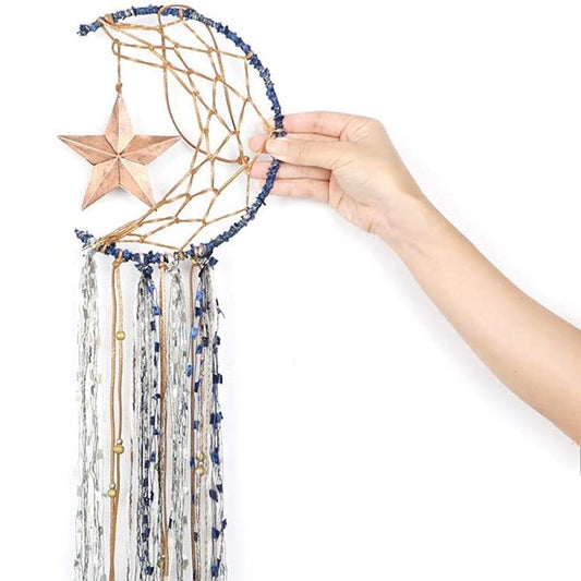 Dream Catcher With LED Light (Half Moon)