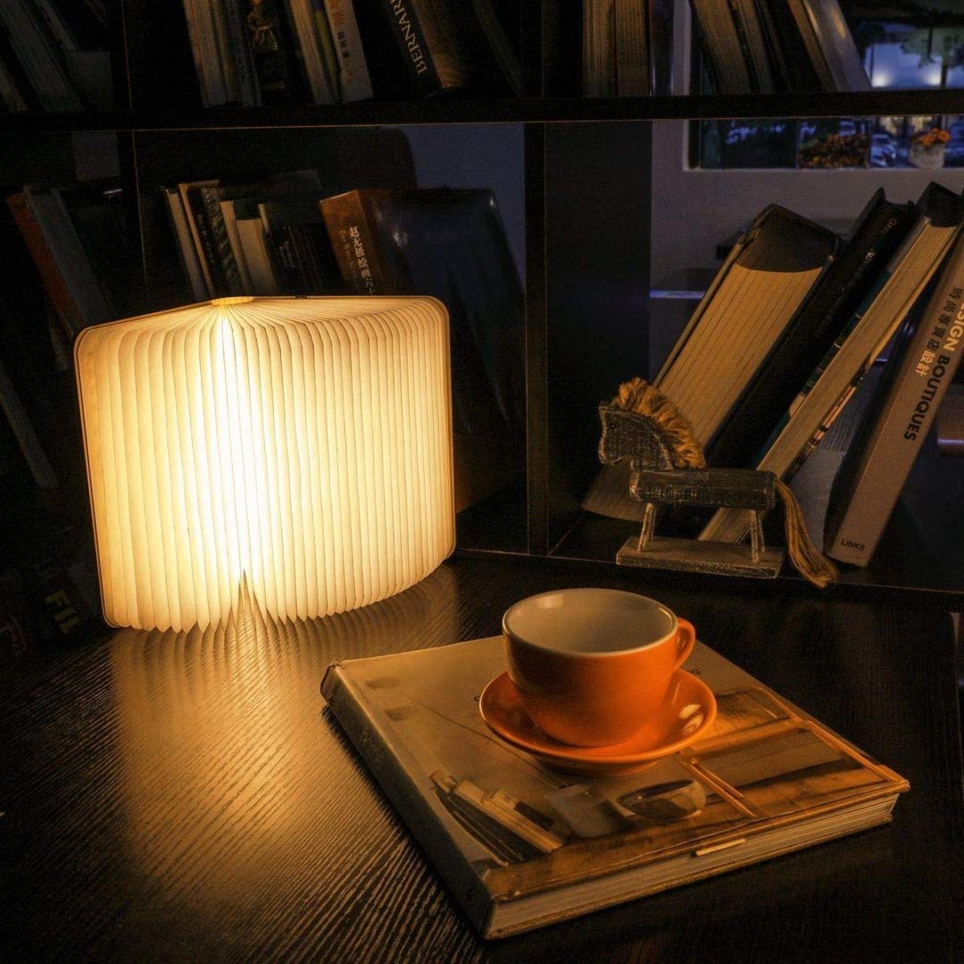 Magical Rechargeable Folding Lamp Portable Night Lamp (Warm White)