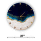 Ticking Thunder Clock Large 27 Inches (Royal Blue)