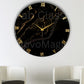 Black Stunner Large Silent Clock