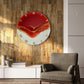 Red Stunner Large Silent Clock