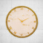 Golden Ring Medium Size Silent Clock 17.5 Inches