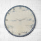 Silver Ring Medium Size Silent Clock 17.5 Inches