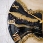 Black pond Medium Size Silent Clock 17.5 Inches