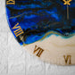 Blue pond Medium Size Silent Clock 17.5 Inches