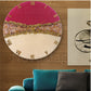 Pink Crown Large Silent Clock 27 Inches