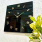 Lush Forest Square Large Silent Clock