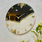 Black Peak Large Silent Clock 27 Inches