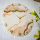 Flames Medium Size Silent Clock 17.5 Inches