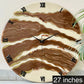 *Choco Falls Clock Large 27 Inches