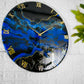 Deep Ocean Medium Size Silent Clock 17.5 Inches