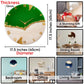 Green Peak Medium Size Silent Clock 17.5 Inches