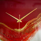 Red Stunner Medium Size Silent Clock 17.5 Inches