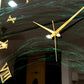 Lush Forest Square Large Silent Clock