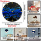 Deep Ocean Medium Size Silent Clock 17.5 Inches