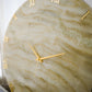 Golden Medium Size Silent Clock 17.5 Inches