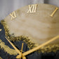 Black pond Medium Size Silent Clock 17.5 Inches