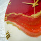 Red Stunner Medium Size Silent Clock 17.5 Inches