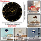 Black Stunner Medium Size Clock 17.5 Inches