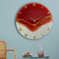 Red Stunner Large Silent Clock