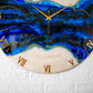 Blue pond Medium Size Silent Clock 17.5 Inches